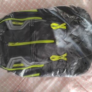 Black and Neon Yellow Backpack